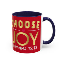 Load image into Gallery viewer, Choose Joy Accent Coffee Mug (11, 15oz)