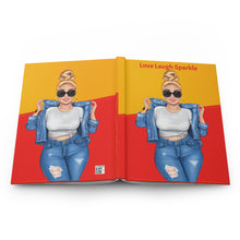 Load image into Gallery viewer, Love laugh sparkle Journal Matte