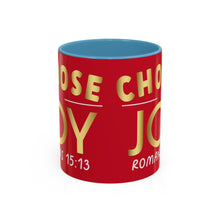 Load image into Gallery viewer, Choose Joy Accent Coffee Mug (11, 15oz)