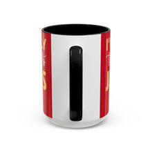 Load image into Gallery viewer, I’m Only Talking To Jesus Today Accent Coffee Mug (11, 15oz)