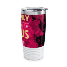 Load image into Gallery viewer, Only Jesus Ringneck Tumbler, 20oz