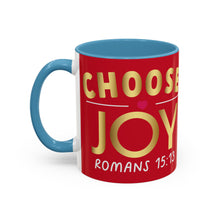 Load image into Gallery viewer, Choose Joy Accent Coffee Mug (11, 15oz)