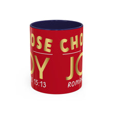 Load image into Gallery viewer, Choose Joy Accent Coffee Mug (11, 15oz)