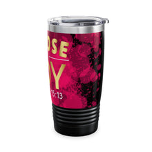 Load image into Gallery viewer, Choose Joy Ringneck Tumbler, 20oz