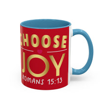 Load image into Gallery viewer, Choose Joy Accent Coffee Mug (11, 15oz)