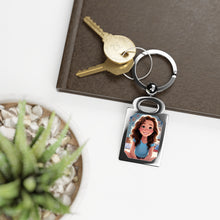 Load image into Gallery viewer, Shine Like Me Rectangle Photo Keyring