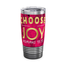Load image into Gallery viewer, Choose Joy Ringneck Tumbler, 20oz
