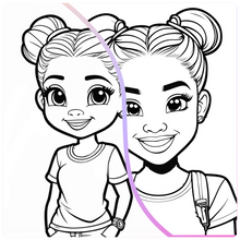 Load image into Gallery viewer, Sparkle Like Me: Affirmations Coloring Book
