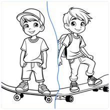 Load image into Gallery viewer, Rolling With Confidence: Affirmations Coloring Book