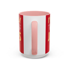Load image into Gallery viewer, I’m Only Talking To Jesus Today Accent Coffee Mug (11, 15oz)

