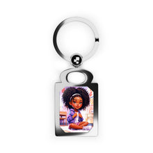 Load image into Gallery viewer, Sparkle Like Me Rectangle Photo Keyring
