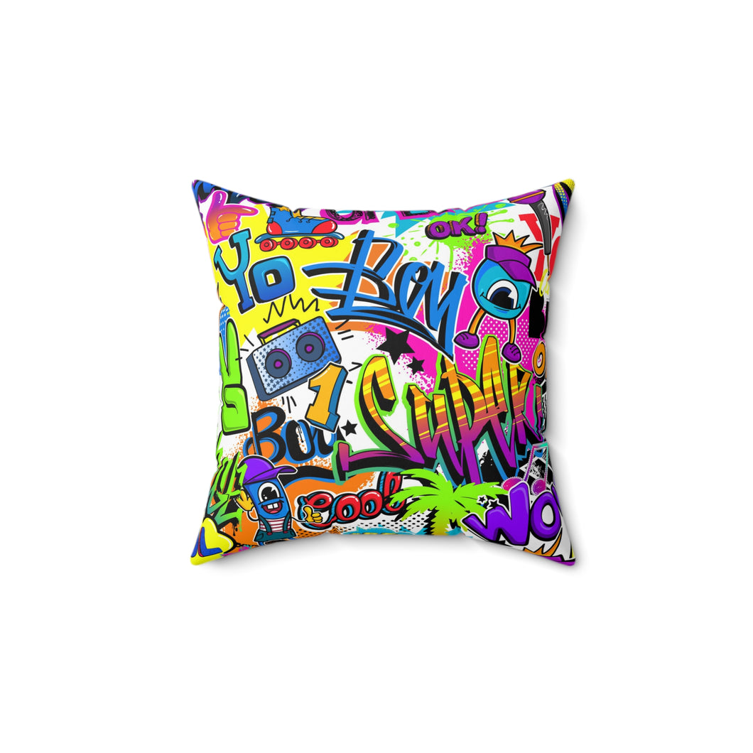 Graffiti Pillow