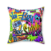 Load image into Gallery viewer, Graffiti Pillow
