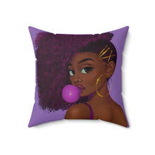 Load image into Gallery viewer, Purple Bubblegum Pillow
