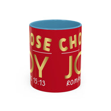 Load image into Gallery viewer, Choose Joy Accent Coffee Mug (11, 15oz)
