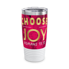 Load image into Gallery viewer, Choose Joy Ringneck Tumbler, 20oz
