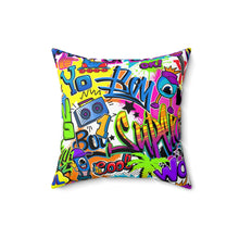 Load image into Gallery viewer, Graffiti Pillow
