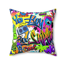 Load image into Gallery viewer, Graffiti Pillow
