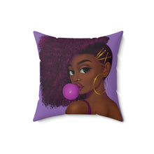 Load image into Gallery viewer, Purple Bubblegum Pillow
