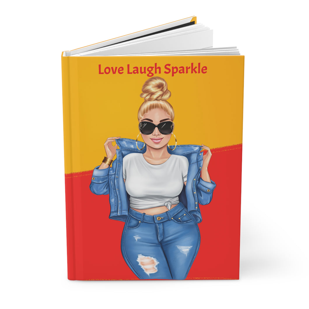 Love laugh sparkle  Journal Matte