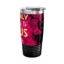 Load image into Gallery viewer, Only Jesus Ringneck Tumbler, 20oz
