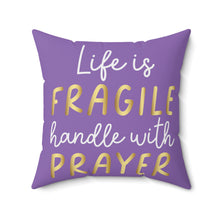 Load image into Gallery viewer, His Life Saved My Life Accent Pillow.
