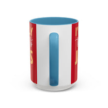 Load image into Gallery viewer, I’m Only Talking To Jesus Today Accent Coffee Mug (11, 15oz)
