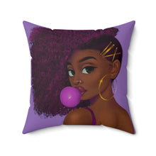 Load image into Gallery viewer, Purple Bubblegum Pillow
