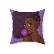 Load image into Gallery viewer, Purple Bubblegum Pillow
