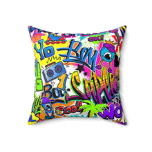 Load image into Gallery viewer, Graffiti Pillow
