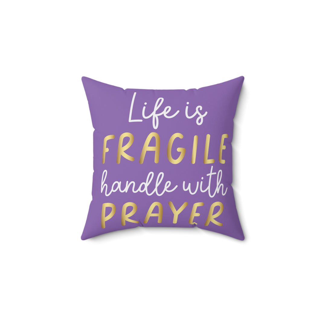 His Life Saved My Life Accent Pillow.