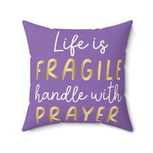 Load image into Gallery viewer, His Life Saved My Life Accent Pillow.
