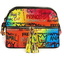 Load image into Gallery viewer, Multi Graffiti Crossbody Bag
