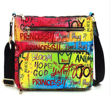 Load image into Gallery viewer, Multi Graffiti Crossbody Bag
