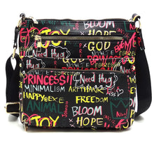 Load image into Gallery viewer, Multi Graffiti Crossbody Bag
