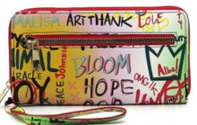 Load image into Gallery viewer, Graffiti Print Wallet
