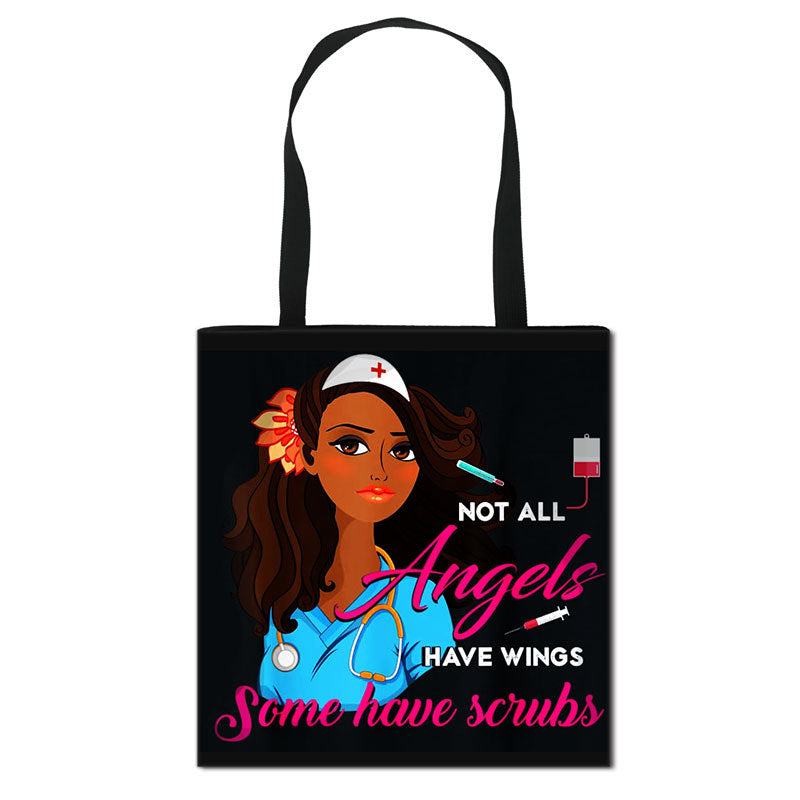 Beautiful Nurse Shopper Bags