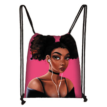 Load image into Gallery viewer, Beautiful Girl Drawstring Bags
