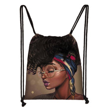 Load image into Gallery viewer, Beautiful Girl Drawstring Bags
